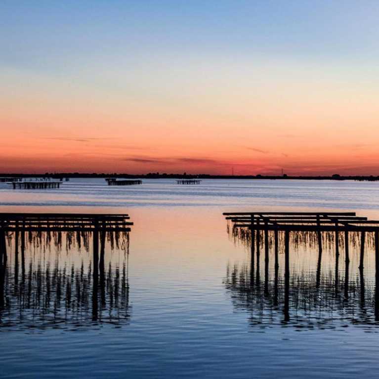 Tramonto a Porto Tolle