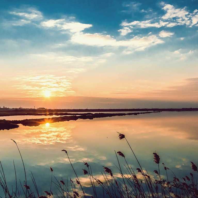 Tramonto a Valli di Rosolina