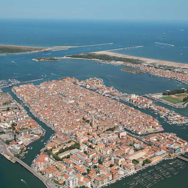 Veduta aerea Chioggia
